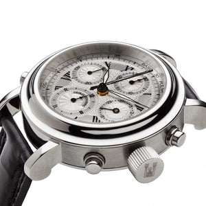 MGJVB Men's Roman Rattrapante Automatic Chronograph Watch
