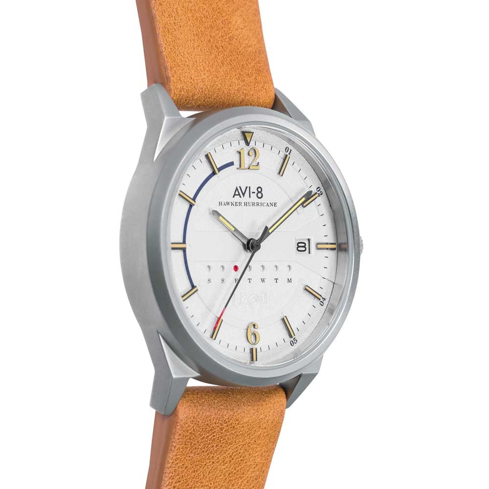 Buy Hawker Hurricane Quartz White Dial Men s Watch Online