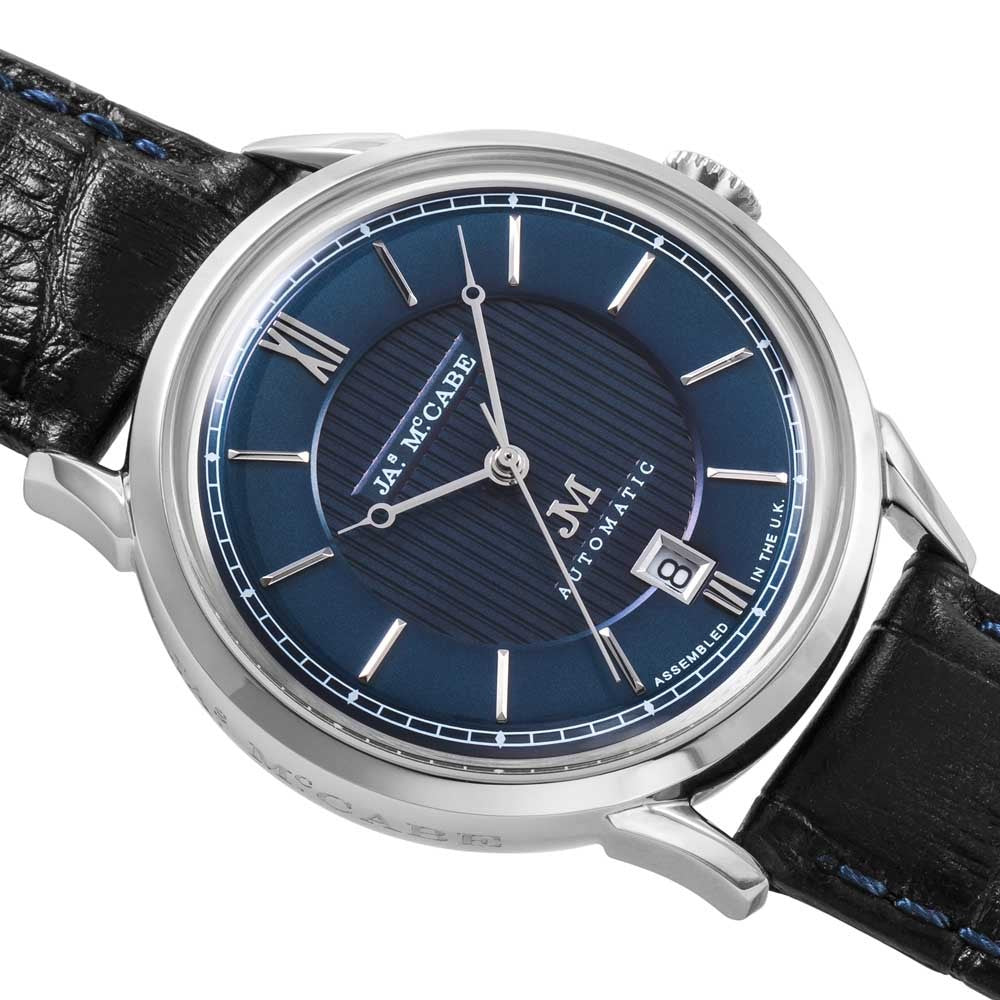 Buy James McCabe Heritage Automatic II Blue Dial Men's Watch Online –  Boutique von Burg