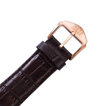 Load image into Gallery viewer, James-McCabe London Automatic Brown Dial Rose Gold Tone Men&#39;s Watch
