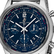 Load image into Gallery viewer, Breitling Men&#39;s TransOcean Blue Dial Unitime Chronograph Swiss Automatic Watch
