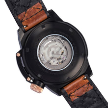 Load image into Gallery viewer, Ballast Trafalgar Automatic Black Dial Brown Leather Strap Men&#39;s Watch