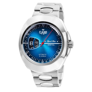 Claro Men's Sports Star Blue Dial Automatic Watch