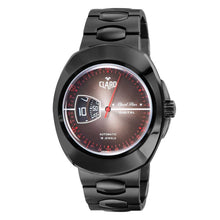 Load image into Gallery viewer, Claro Men&#39;s Sports Star Black Automatic Watch