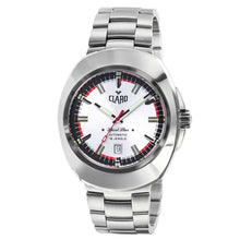 Load image into Gallery viewer, Claro Men&#39;s Sports Star Silver Dial Automatic Watch