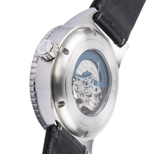 Load image into Gallery viewer, Spinnaker Hass Automatic Silver White Dial Leather Strap Men&#39;s Watch