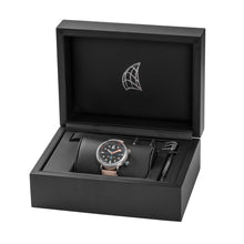 Load image into Gallery viewer, Spinnaker Tavolara Automatic Black Dial Leather Strap and Nato Strap Men&#39;s Watch