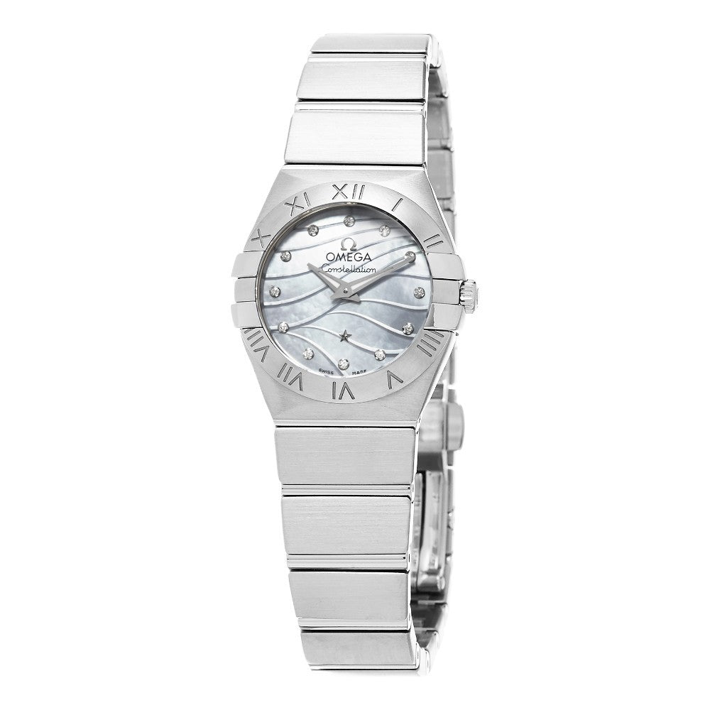 Omega Women's Constellation Mother of Pearl Diamond Dial Watch