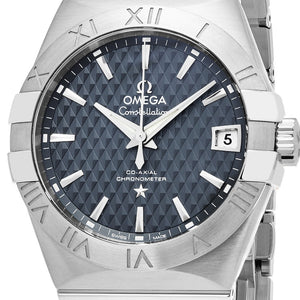 Omega Men's Constellation Blue Dial Swiss Automatic Watch