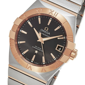 Omega Men's Constellation Stainless Steel/Rose Gold Swiss Automatic Watch