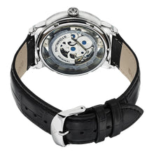 Load image into Gallery viewer, Stuhrling Winchester 44 Automatic Silver Tone Dial Leather Strap Men&#39;s Watch