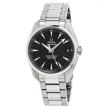 Load image into Gallery viewer, Omega Men&#39;s Seamaster AquaTerra 150M Omega Master Co-Axial Black Dial Automatic Watch