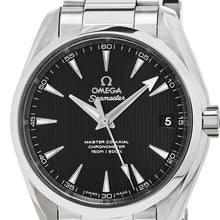 Load image into Gallery viewer, Omega Men&#39;s Seamaster AquaTerra 150M Omega Master Co-Axial Black Dial Automatic Watch