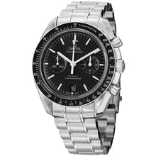 Load image into Gallery viewer, Omega Men&#39;s Speedmaster Moonwatch Black Dial Stainless Steel Watch