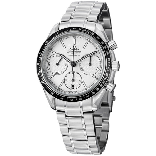 Omega Men's Speedmaster Racing Silver Dial Chronograph Watch