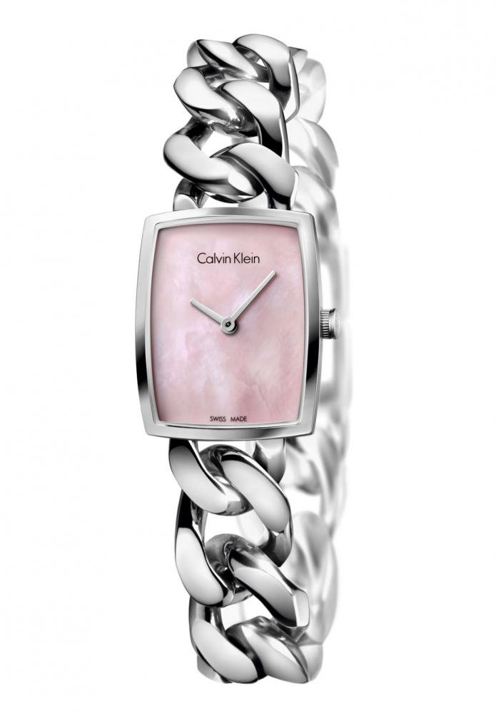 Calvin-Klein Amaze Pink Dial Ladies Small Watch