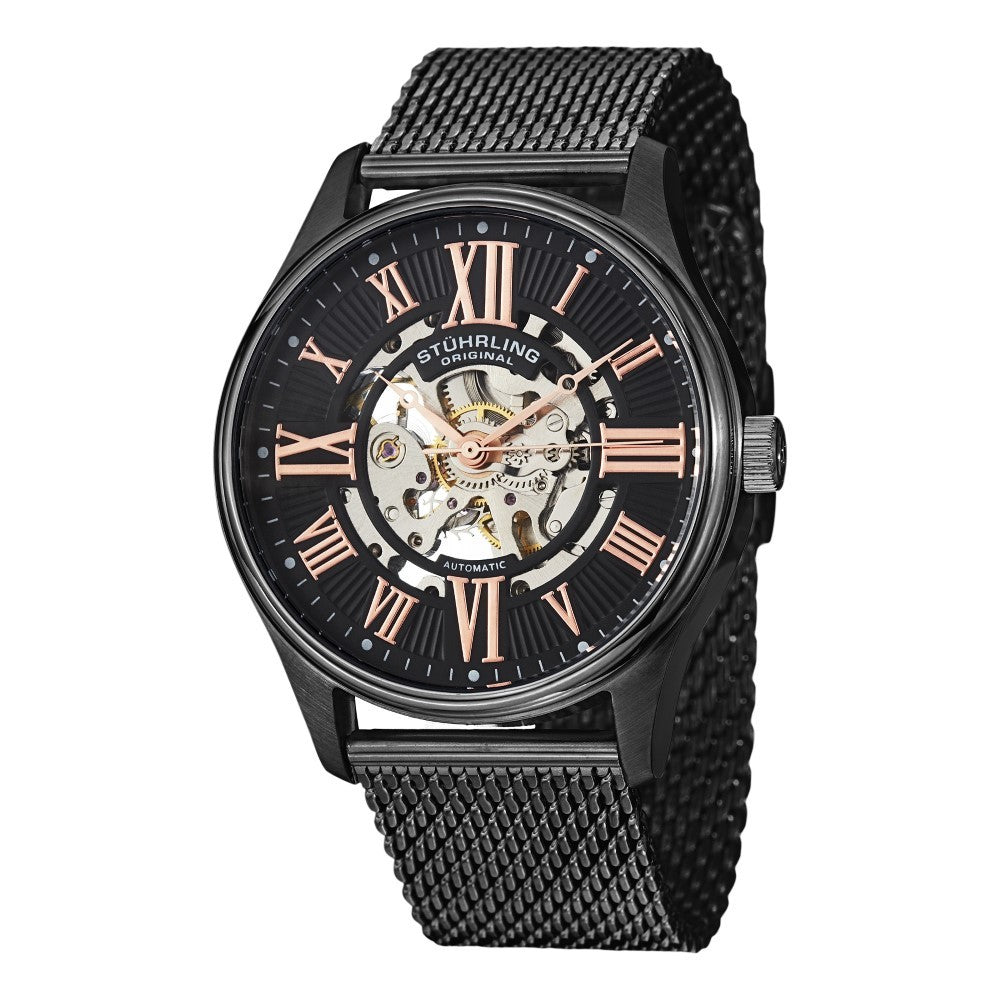 Online Automatic von Watch Boutique – Elite Burg Men\'s Stuhrling Atrium Buy