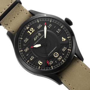 AVI-8 Hawker Hurricane Automatic Black Men's Watch