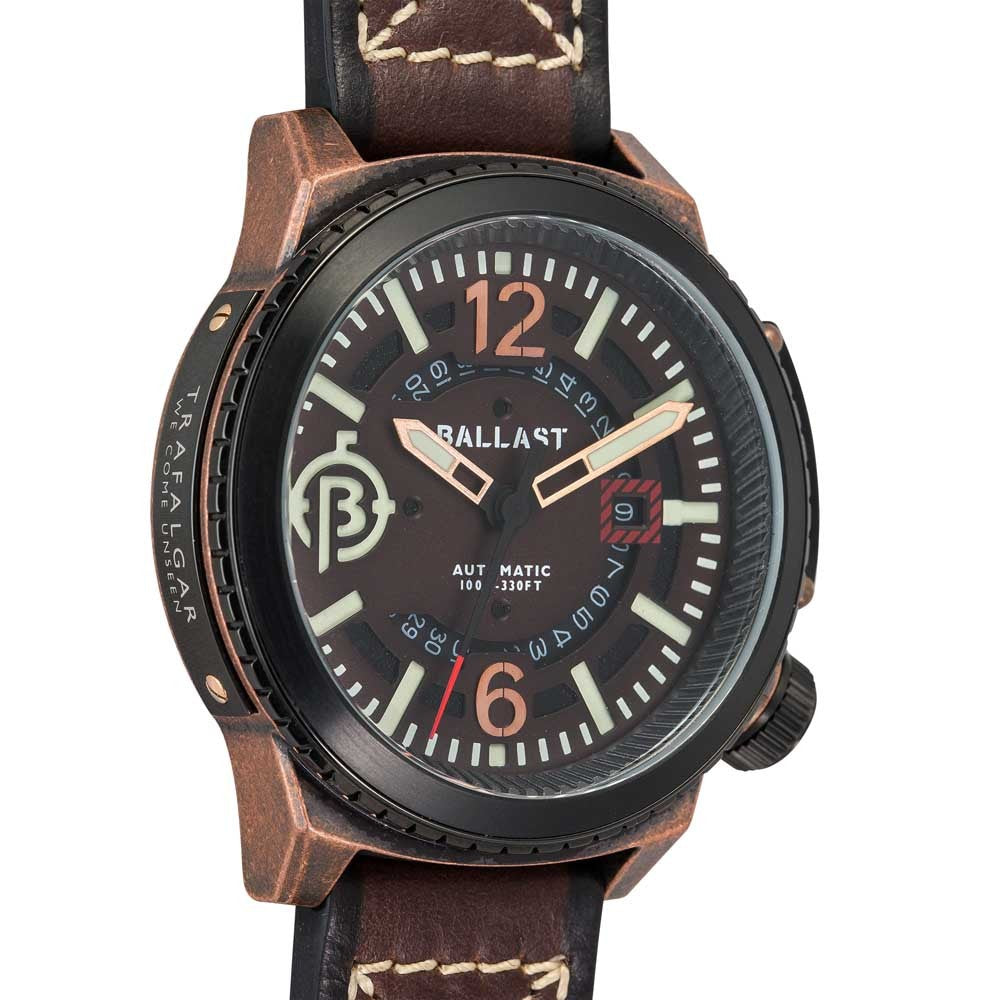 Ballast Trafalgar Automatic Brown Men's Watch