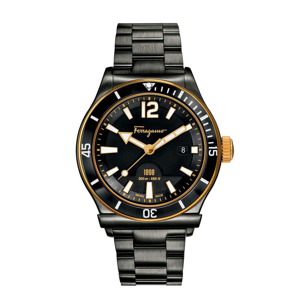 Buy Ferragamo Men's Ferragamo 1898 Sport Black Dial Watch