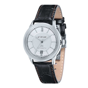 James-McCabe Heritage Automatic II White Dial Men's Watch