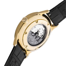 Load image into Gallery viewer, James-McCabe London Automatic Black Dial Gold Tone Men&#39;s Watch
