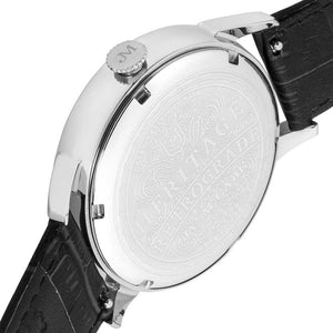 James-McCabe Heritage Retrograde II Silver White Dial Men's Watch