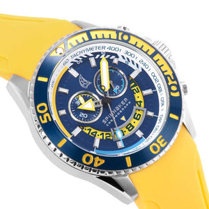 Spinnaker Amalfi Yellow Chronograph Men's Watch