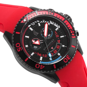 Spinnaker Amalfi Red and Black Chronograph Men's Watch