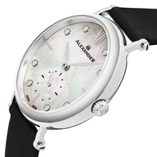 Load image into Gallery viewer, Alexander Roxana Swiss Quartz White Mother of Pearl Dial Silver Tone Case Women&#39;s Watch