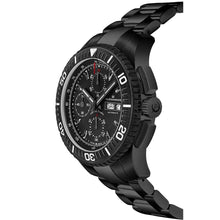 Load image into Gallery viewer, Alexander Mens Automatic Chronograph Watch with Black PVD Stainless Steel Case on Black PVD Stainless Steel Bracelet, Black Dial