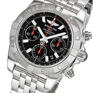 Breitling Men's Chronomat 41 Black Dial Chronograph Swiss Automatic Watch