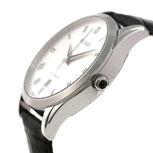 Load image into Gallery viewer, Balmain Men&#39;s Classic R Grande White Dial Leather Strap Automatic Watch
