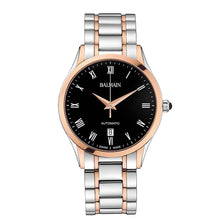 Load image into Gallery viewer, Balmain Men&#39;s Classic R Grande Black Dial Dual Tone Automatic Watch