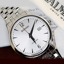 Load image into Gallery viewer, Balmain Men&#39;s Classic R Gent Silver Dial Stainless Steel Automatic Watch
