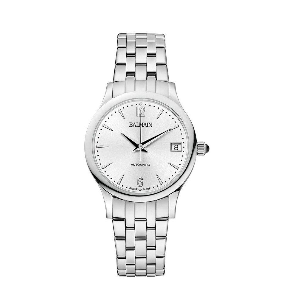 Balmain Women's Classic R Silver Dial Stainless Steel Automatic Watch