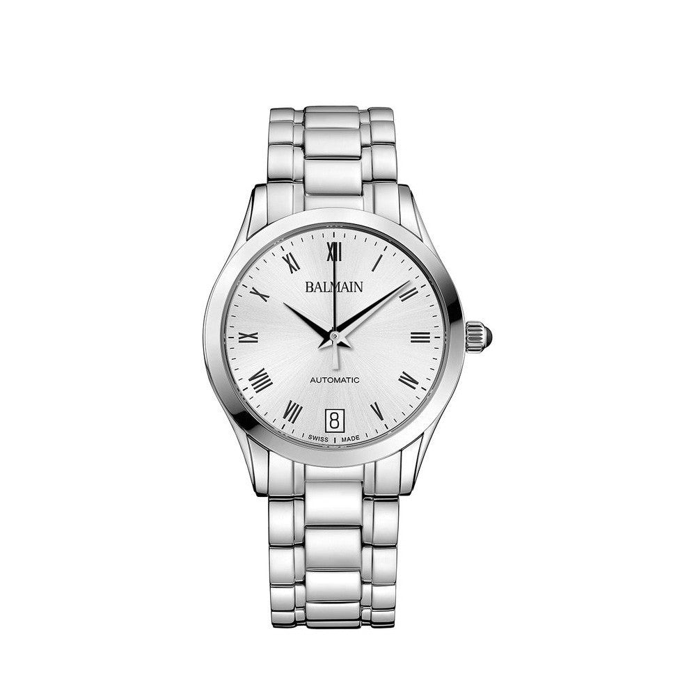 Balmain Women's Classic R Granda Silver Dial Stainless Steel Automatic Watch