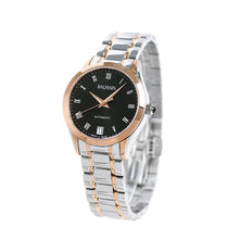 Load image into Gallery viewer, Balmain Women&#39;s Classic R Granda Black Dial Dual Tone Stainless Steel Automatic Watch