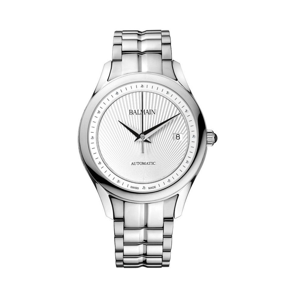 Balmain Women's Balmain Maestria Gent Round Silver Dial Stainless Steel Automatic Watch