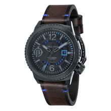Load image into Gallery viewer, Ballast Trafalgar Automatic Black Dial Blue Stitching Men&#39;s Watch