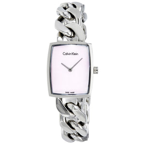 Calvin-Klein Amaze Pink Mother of Pearl Dial Ladies Watch