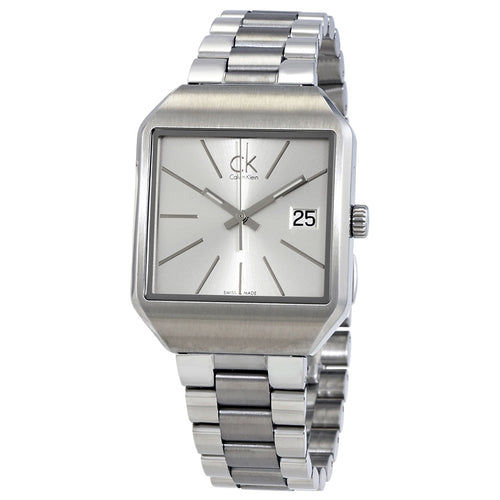 Calvin-Klein Gentle Silver Dial Ladies Steel Watch