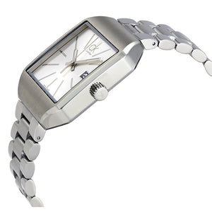 Calvin-Klein Gentle Silver Dial Ladies Steel Watch