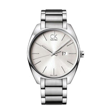 Load image into Gallery viewer, Calvin-Klein Men&#39;s Exchange Silver Dial Stainless Steel Watch