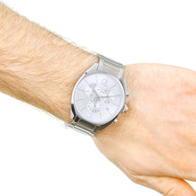 Load image into Gallery viewer, Calvin-Klein Men&#39;s Exchange Silver Dial Chronograph Watch