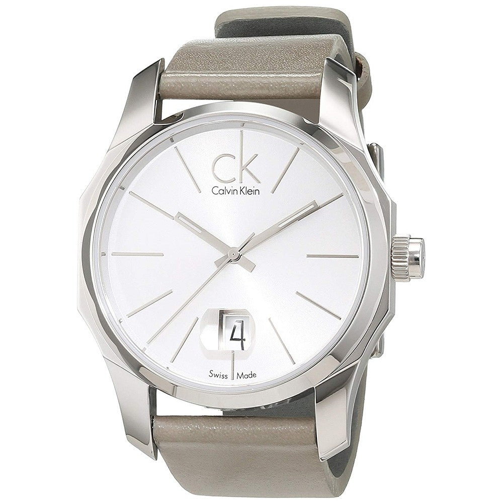 Calvin-Klein Men's Grey Dial Quartz Watch