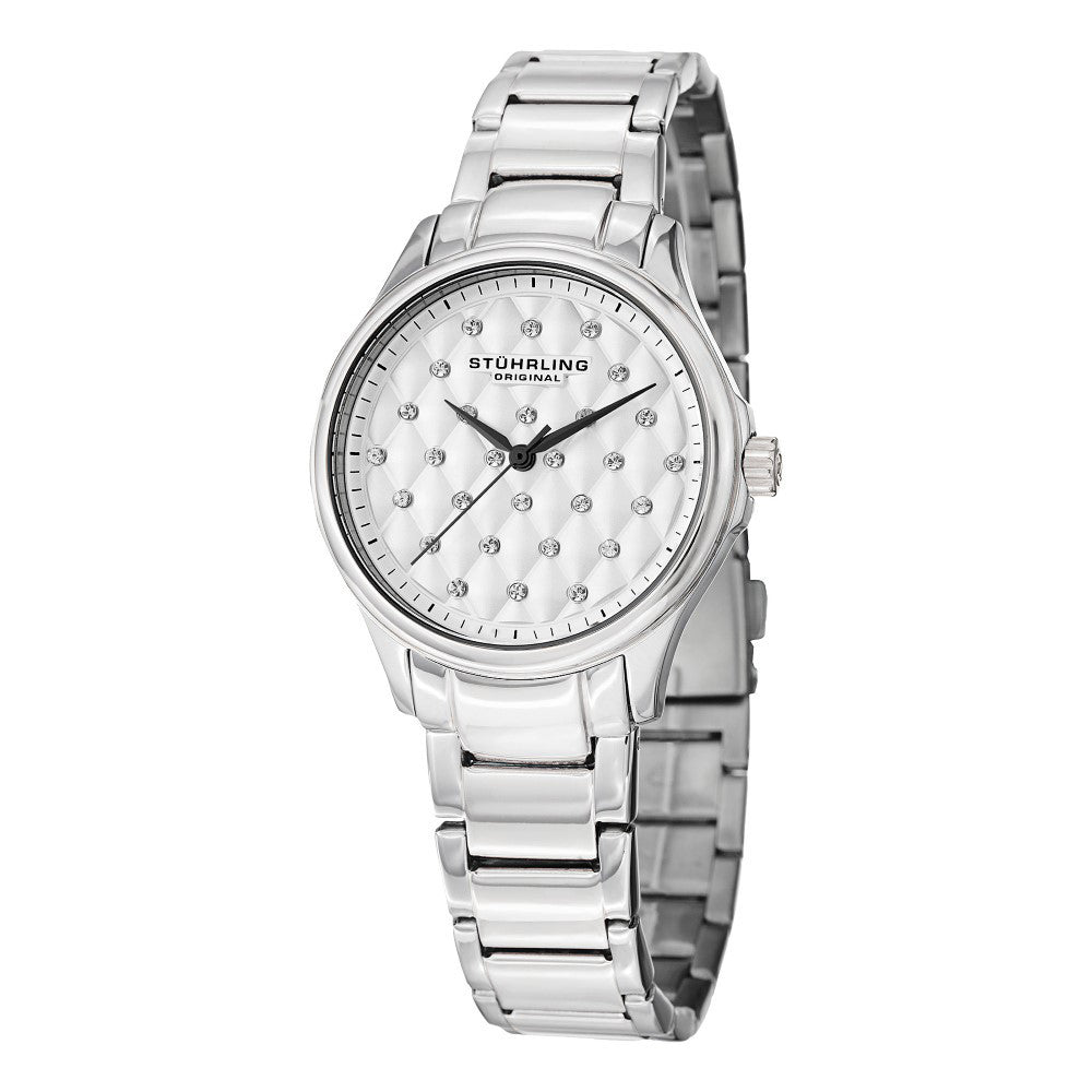 Stuhrling Culcita Silver Stainless Steel Bracelet Women's Watch