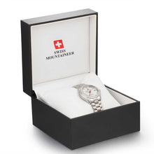 Load image into Gallery viewer, Swiss-Mountaineer Women&#39;s Gletscherhorn White Dial Quartz Watch