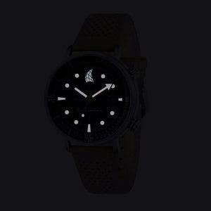 Spinnaker Tavolara Automatic Black Dial Leather Strap and Nato Strap Men's Watch