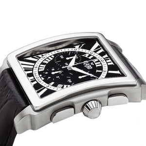 Claro Men's Ascender Black Quartz Chronograph Watch